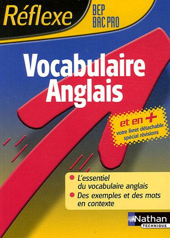 Stock image for Vocabulaire d'anglais BEP-BAC Pro for sale by medimops