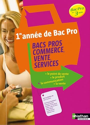 Beispielbild fr BACS PROS COMMERCE VENTE SERVI zum Verkauf von Ammareal