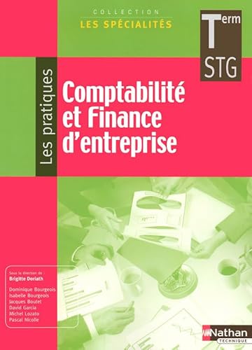 9782091605586: Comptabilit et finance d'entreprise Tle STG