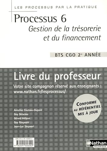 9782091606002: Processus 6 par la pratique - Livre du professeur