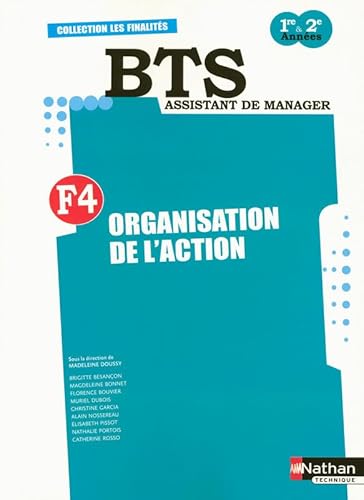 Beispielbild fr Finalit 4 - Organisation de l'action zum Verkauf von Ammareal