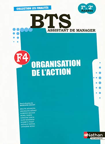 Stock image for Finalit 4 - Organisation de l'action for sale by Ammareal