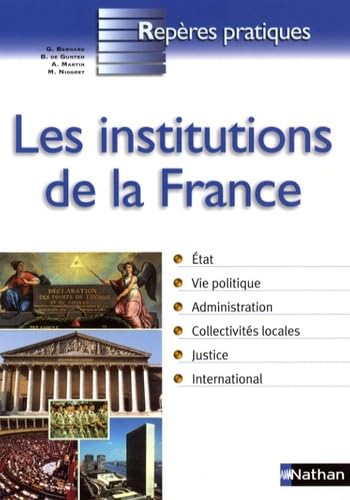 9782091606378: Les institutions de la France