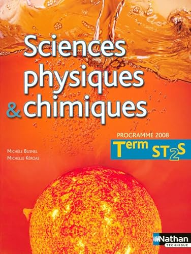 Stock image for SCIENCES PHYS CHIMIQ TERM ST2S for sale by Ammareal