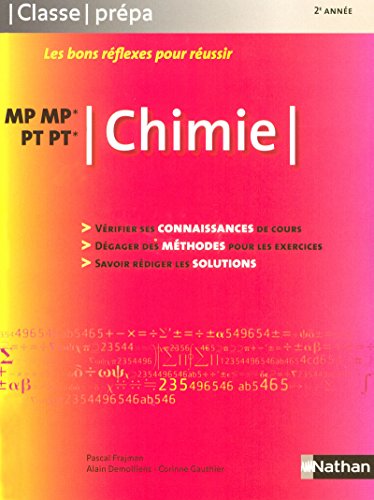 Beispielbild fr Chimie - MP-MP* PT-PT* zum Verkauf von Ammareal
