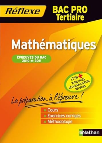 Stock image for Mmo Rflexe Mathmatiques - Bac Pro Tertiaire for sale by Ammareal