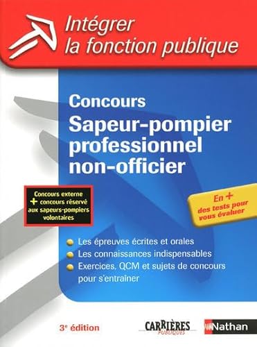 9782091609034: Concours Sapeur-pompier professionnel non-officier