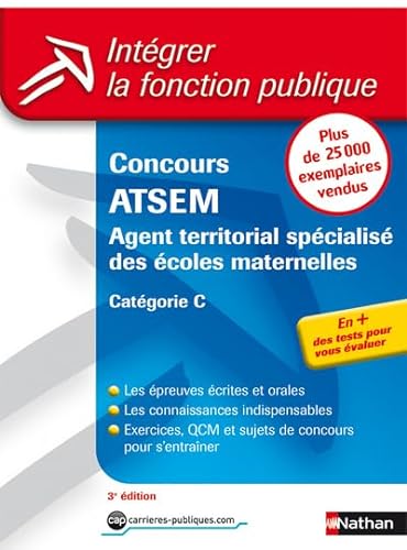 Beispielbild fr CONCOURS ATSEM N16 CAT C 2009 zum Verkauf von Ammareal