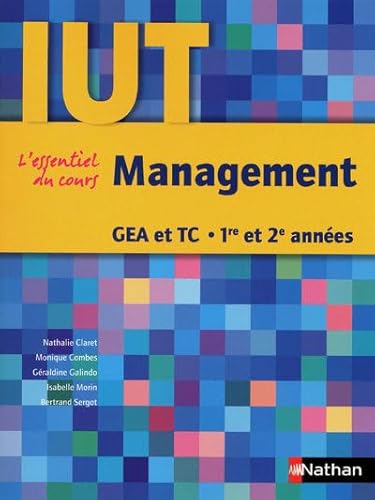 9782091610139: Management : GEA et TC 1re et 2e annes