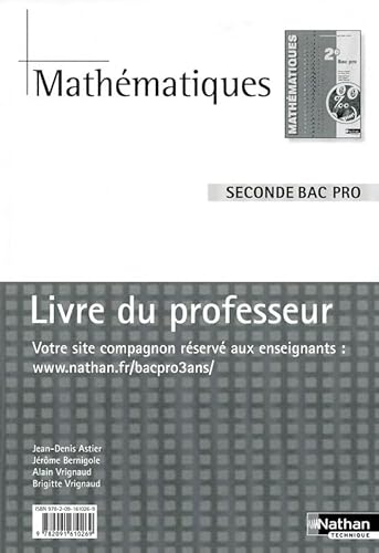 Immagine dell'editore per Mathmatiques - 2e Bac Pro venduto da medimops