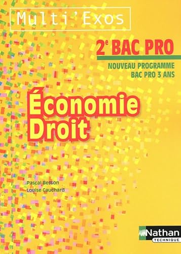 Immagine dell'editore per conomie et Droit-2e Bac Pro venduto da Solibri
