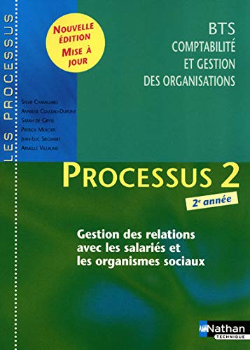 Stock image for Processus 2 Gestion des relations avec les salaris et les organismes sociaux BTS CGO 2e anne for sale by Ammareal