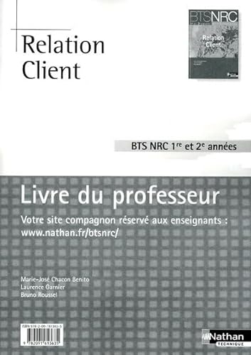 Beispielbild fr Relation Client BTS NRC 1 et 2 BTS NRC zum Verkauf von GF Books, Inc.
