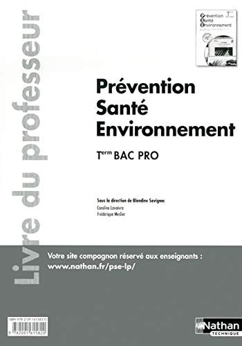 Beispielbild fr Prvention Sant Environnement Term Bac Pro Lavaivre, C. et Meslier, Frdrique zum Verkauf von BIBLIO-NET