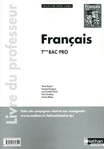 Imagen de archivo de Franais - TermBac Pro a la venta por Ammareal