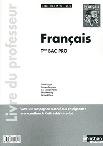 Stock image for Franais - TermBac Pro for sale by Ammareal