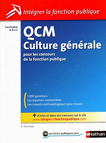 Beispielbild fr QCM Culture generale - Catgories A, B et C zum Verkauf von medimops