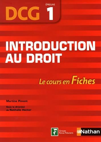 9782091617688: Introduction au droit DCG 1