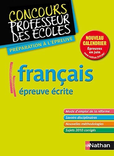 Beispielbild fr FRANCAIS (CRPE) 2012 zum Verkauf von Ammareal