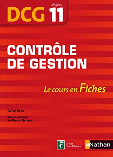 9782091620688: Contrle de gestion DCG - preuve 11 - Fiches DCG