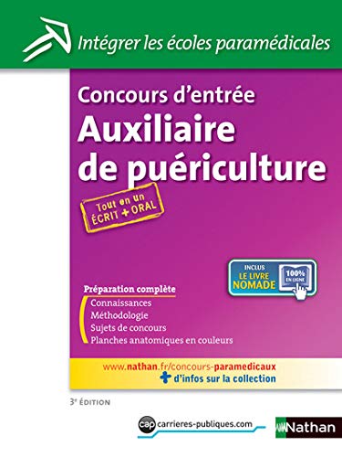 Beispielbild fr Concours d'entre Auxiliaire de Puriculture zum Verkauf von Ammareal