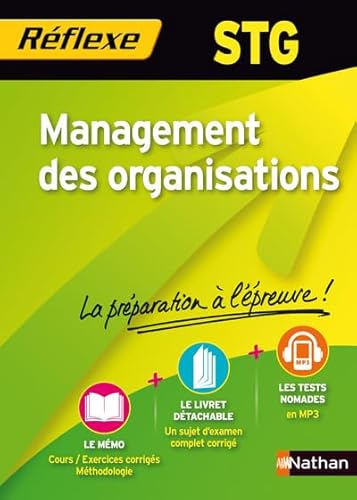 Imagen de archivo de Management des organisations STG Chacon, Marie-Jos et Saah, Anne-Galle a la venta por BIBLIO-NET