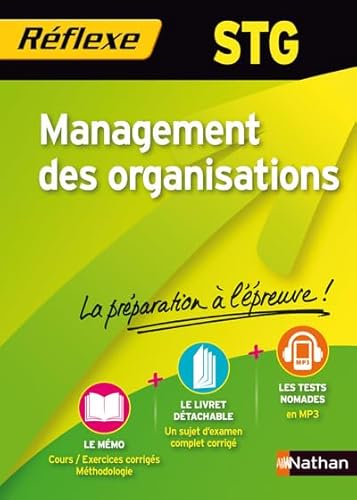 Stock image for Management des organisations STG Chacon, Marie-Jos et Saah, Anne-Galle for sale by BIBLIO-NET
