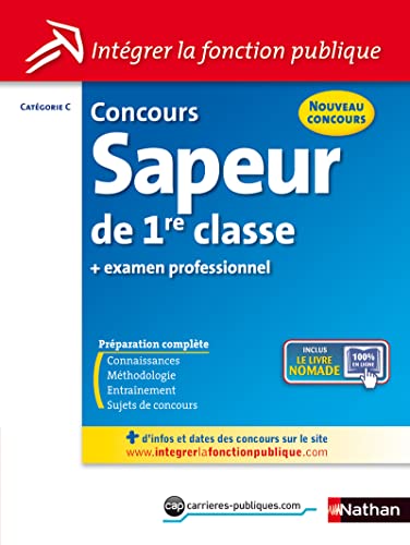 9782091624808: Concours Sapeur de 1re classe: Examen professionnel