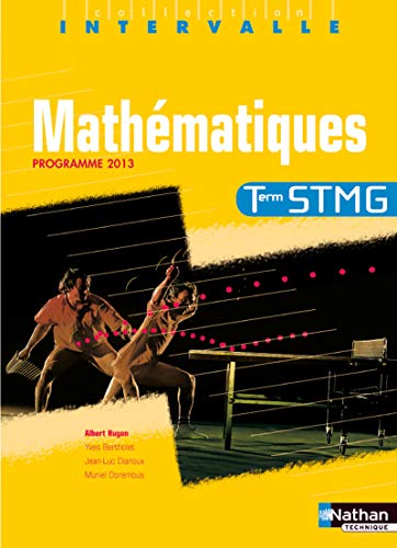 Imagen de archivo de Mathmatiques - Tle STMG a la venta por Ammareal