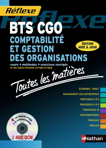 Stock image for Toutes les matires - Comptabilit et gestion des organisations - BTS CGO for sale by Ammareal