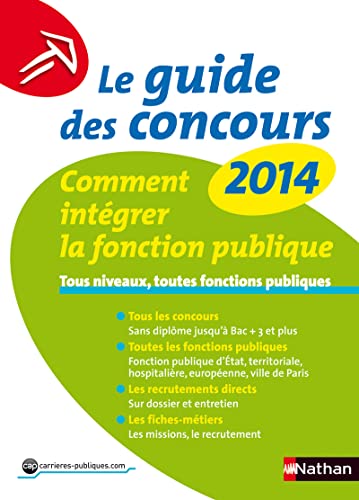 Beispielbild fr GUIDE DES CONCOURS 2014 zum Verkauf von Ammareal