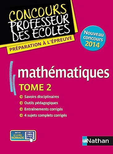 9782091629421: Mathmatiques - Tome 2 - Epreuve crite