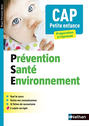 Stock image for Prvention, Sant, Environnement : Cap Petite Enfance : Prparation  L'preuve for sale by RECYCLIVRE