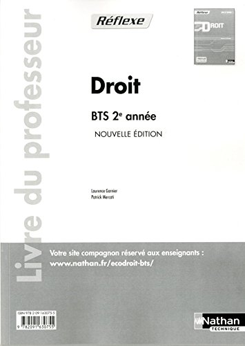 Stock image for Droit BTS 2e anne Collectif for sale by BIBLIO-NET