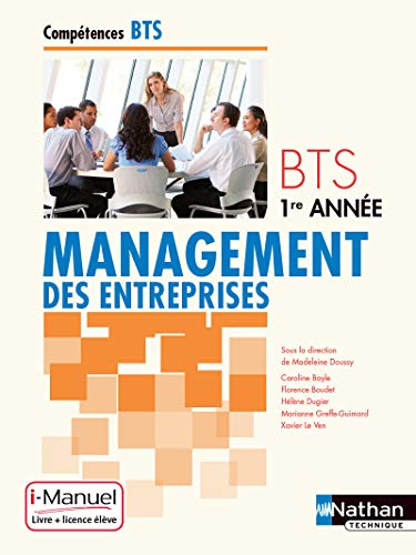 9782091630809: Management des entreprises BTS 1re anne Comptences BTS i-Manuel bi-mdia