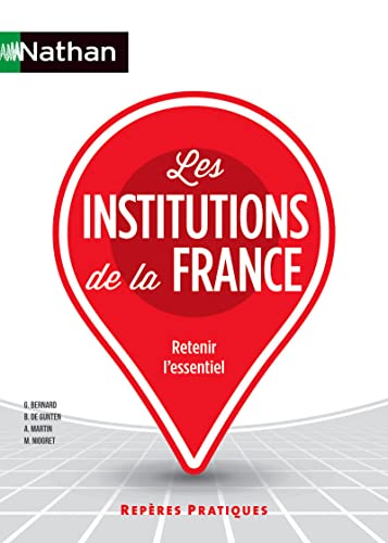 Stock image for Les institutions de la France for sale by Ammareal