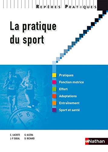 Beispielbild fr La pratique du sport - Repres pratiques Alezra, Grard; Decle-Lacoste, Corinne; Dugal, Jean-Paul; Richard, Daniel et Prilleux, Eric zum Verkauf von BIBLIO-NET