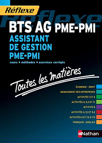 Beispielbild fr Bts Ag Pme-pmi, Assistant De Gestion Pme-pmi : Cours, Mthodes, Exercices Corrigs Et Des Sujets D'e zum Verkauf von RECYCLIVRE