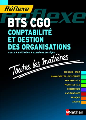 Beispielbild fr Toutes les matires Comptabilit et gestion des organisations - BTS CGO zum Verkauf von Ammareal