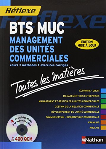 Imagen de archivo de Toutes les matires - Management des units commerciales - BTS MUC a la venta por LeLivreVert