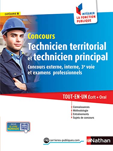 Beispielbild fr Concours technicien territorial et technicien principal zum Verkauf von Ammareal