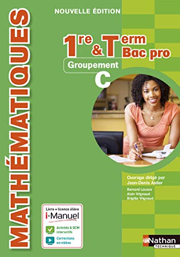Stock image for Mathmatiques 1re/Tle Bac Pro for sale by Ammareal