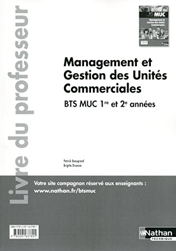 9782091637891: MUC - Management et gestion des units commerciales