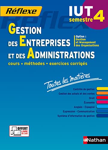 Stock image for Gestion des entreprises et des administrations IUT Semestre 4 (Toutes les matires) n28 2015 for sale by Gallix