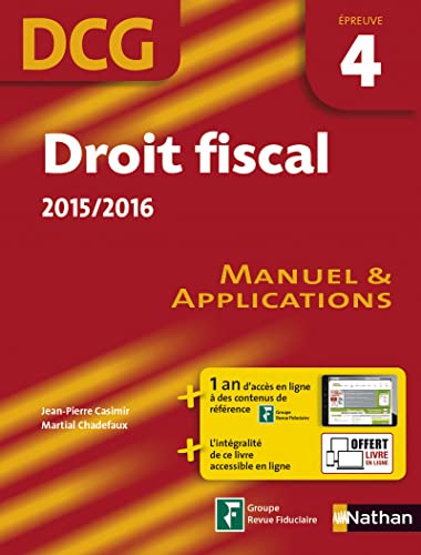 Stock image for Droit fiscal 2015/2016 for sale by Ammareal