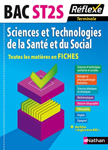 Stock image for Toutes les matires en FICHES Terminale ST2S - Sciences et Technologies de la Sant et du Social for sale by Ammareal