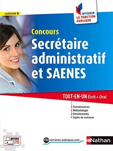 Stock image for Concours Secrtaire administratif et SAENES for sale by Ammareal