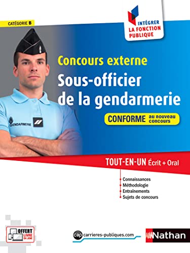 Stock image for Concours externe Sous-officier de la gendarmerie for sale by Ammareal