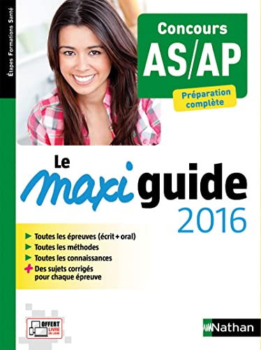 9782091639253: Le Maxi guide 2016 - Concours AS/AP: Prparation complte
