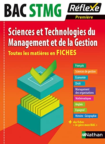 Stock image for Toutes les matires en FICHES 1re STMG - Sciences et Technologies du Management et de la Gestion (01) for sale by LeLivreVert